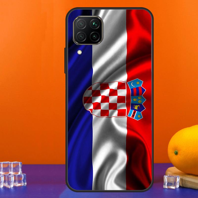 Croatia Flag For Huawei Nova 12s 12i 11i 5T 9 10 SE Y91 Y90 Y60 Y70 Y72 Y61 P60 Pro P20 P40 P30 Lite Case