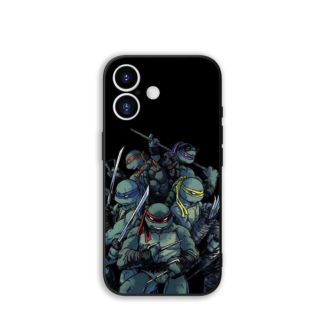 Kryt Case Ninja Comics Turtles Anime pro Apple iPhone 17 16 11 Pro XS Max SE2 XR 6 7 8 Plus 16E SE 2020 Air Phone Casing