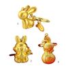 Golden-Rabbit Keychain Women Bag Pendent Car Keyring Lucky Rabbit Amulet-Jewelry Gifts Chinese New Year Mascot Zodiac