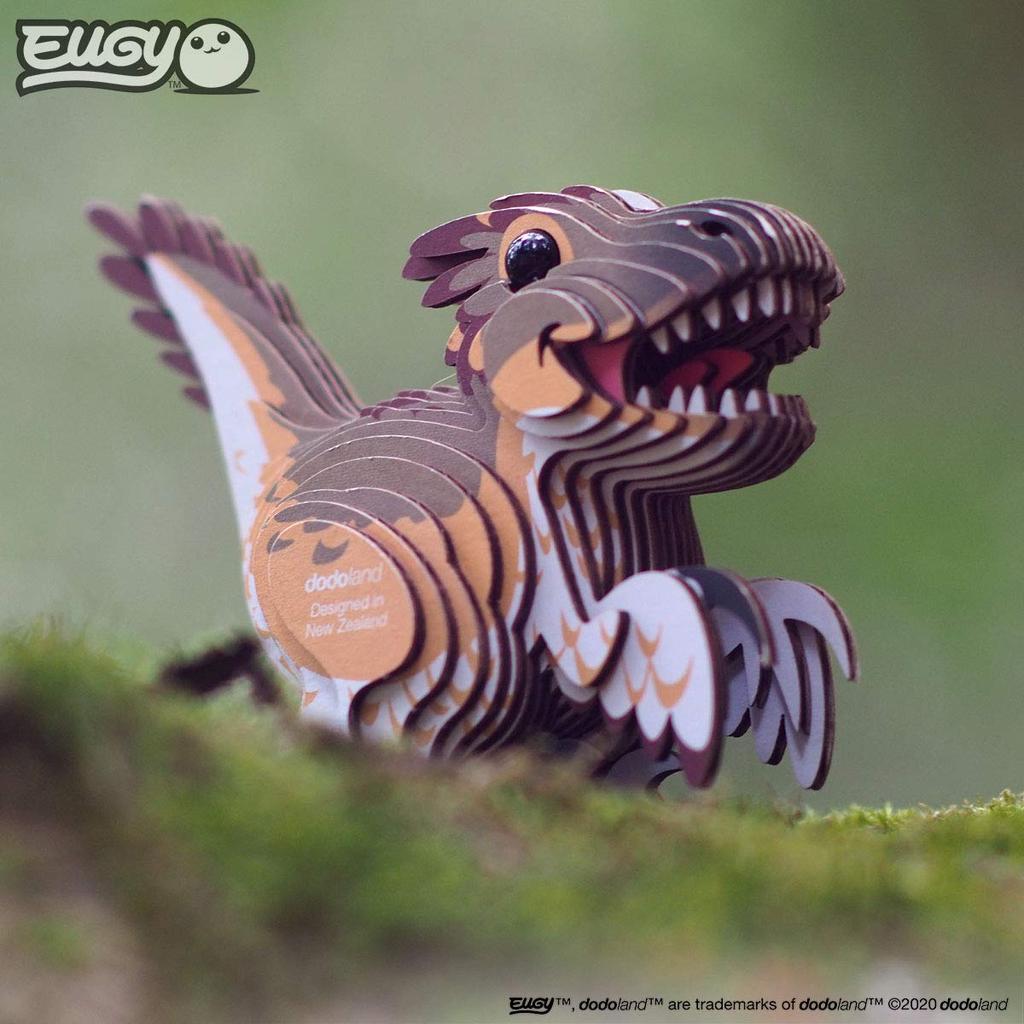 EUGY Raptor Paper 3D Puzzle A Great Educational Toy and Gift for Elementary School Boys and As Well As - Girls, Adults.