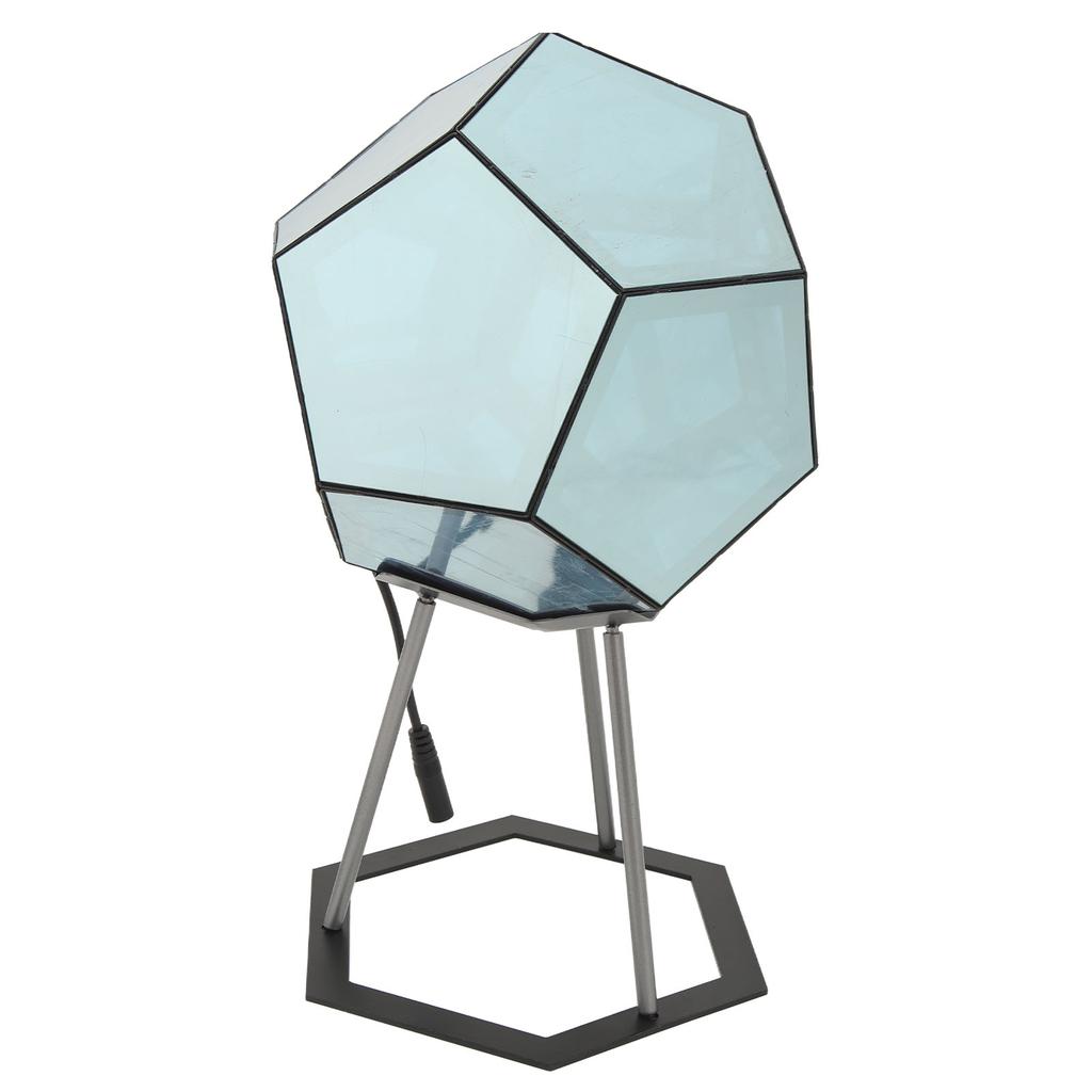 Dodecahedron Night Light Infinity Dodecahedron Color Art Light LED Night Light Lamp for Kids Room Bedroom Living Room