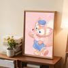 DIY Diamond Painting Cute Little Bear Cross Stitch Kit Mosaic Art Diamond Painting Full Circle Diamond Home Decoration