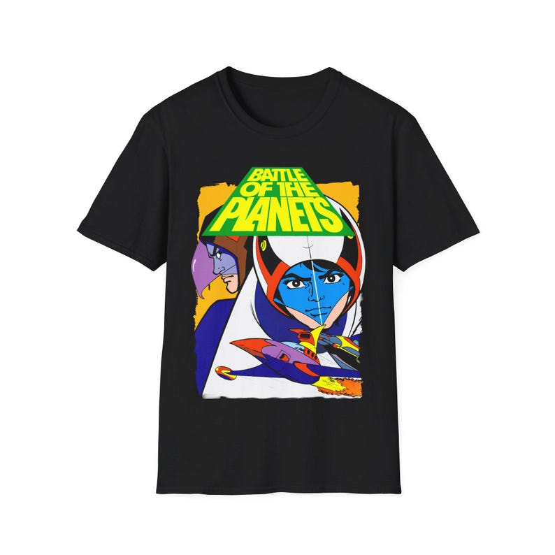 Battle Of The Planets T-Shirt – Retro 80s Sci-Fi Anime Nostalgia Tee 140