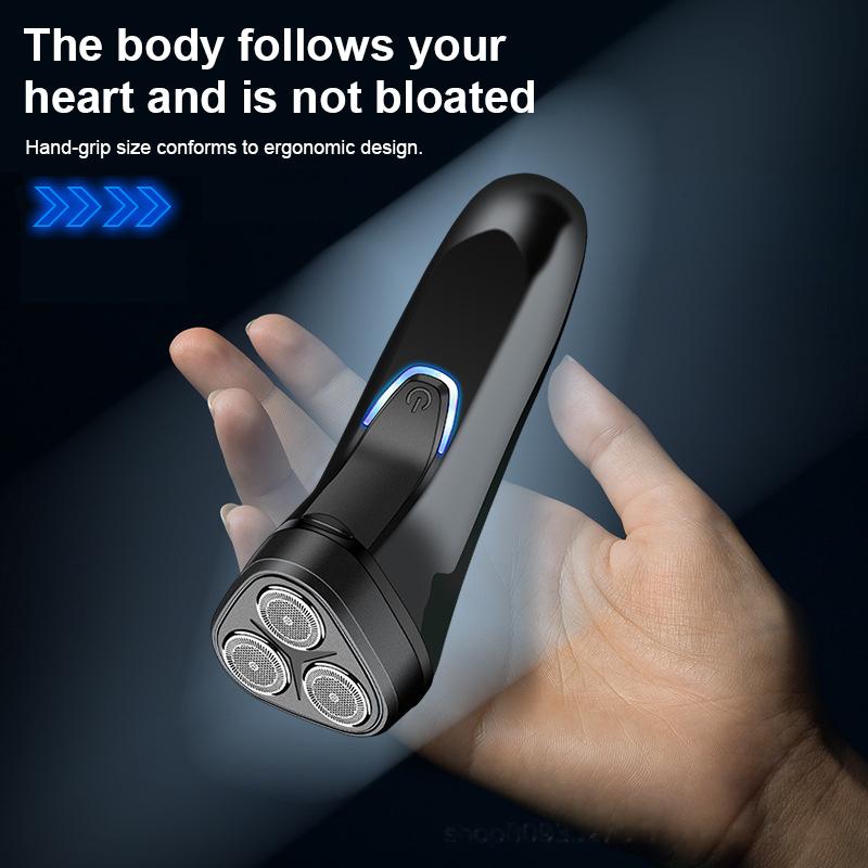 Xiaomi Mini Electric Shaver Men's Face Beard Razor USB Charging Washable Beard Trimmer Razor Ladies Travel Portable Body Hair Trimmer
