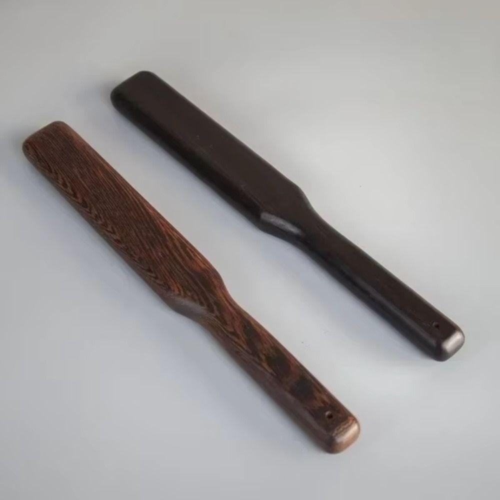 Long Handle Guasha Wood Stick Solid Wood Meridian Slap Stick Wooden Scraping Tools Back Massage