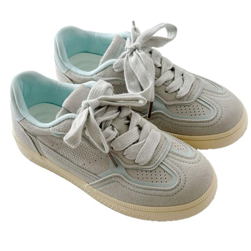 Women's Summer New Retro Versatile Flat-bottomed Breathable Student Party Casual Board Shoes Casual Shoes