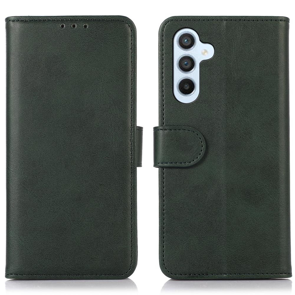 For Samsung Galaxy A56 5G Case Cowhide Texture Leather Wallet Phone Cover with Stand