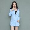 Women's Spring/Fall Long-Sleeve Loose-Fit Korean-Style Shirt, Plus Size, Mid-Length Base Layer Shirt