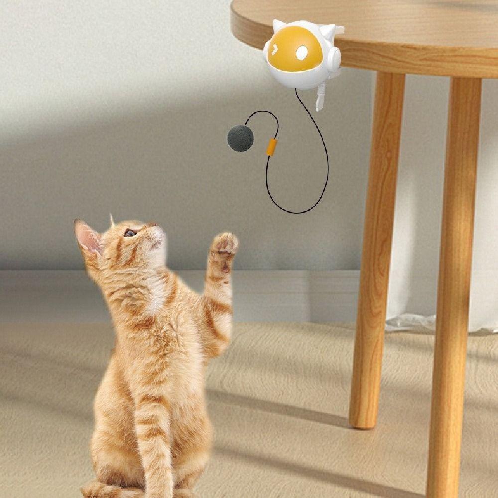 Smart Electric Hang Ball Kitten Toy Creative Kitten Teasing Toy  Indoor Playing