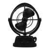 Auto Sensing DC 3 Speed Cabin Fan Quiet Omnidirectional Low Power Draw Fan for Boats and RVs Black