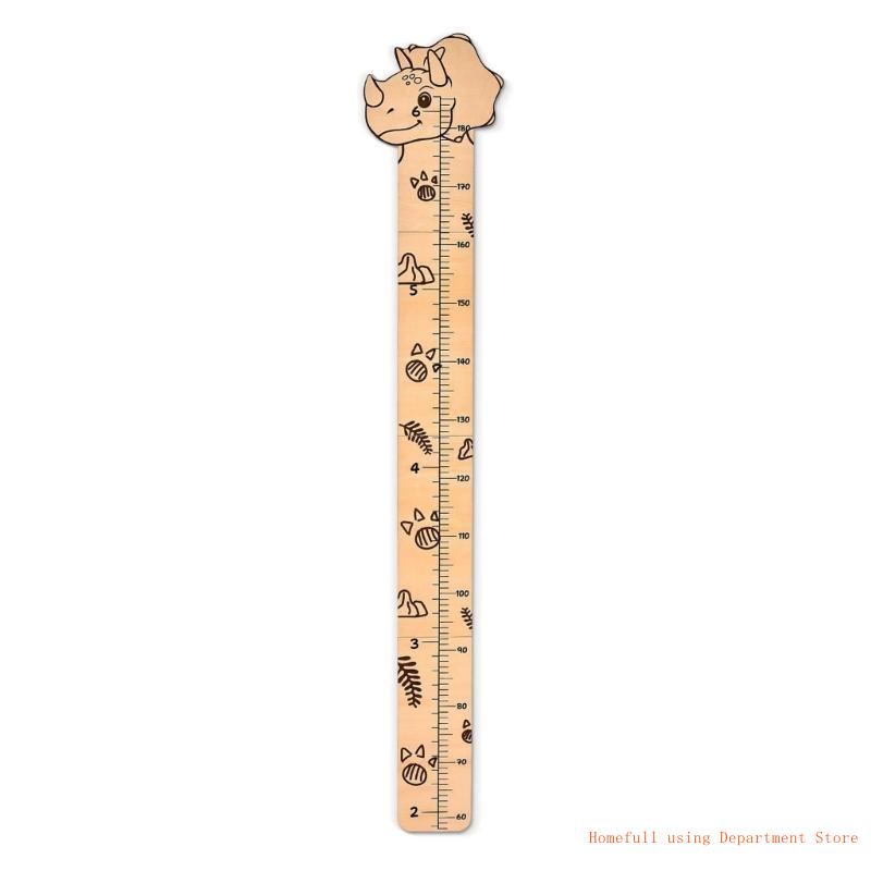 

Height Measurement Wall Sticker Growth Chart for Children with Cartoon Giraffe Pattern for Bedrooms and Classrooms Decors