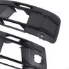 Replacement Front Fog Light Grille Matte Black 4M0807681T 4M0807682T Professional Lightweight