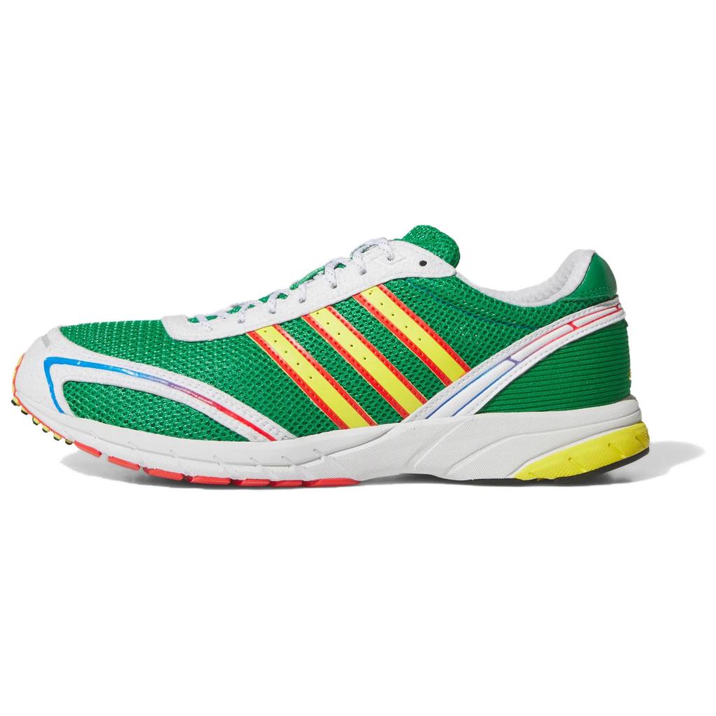 adidas Adizero Adios OG Green Bright Red Unisex Sneakers Cloud-White JI0494
