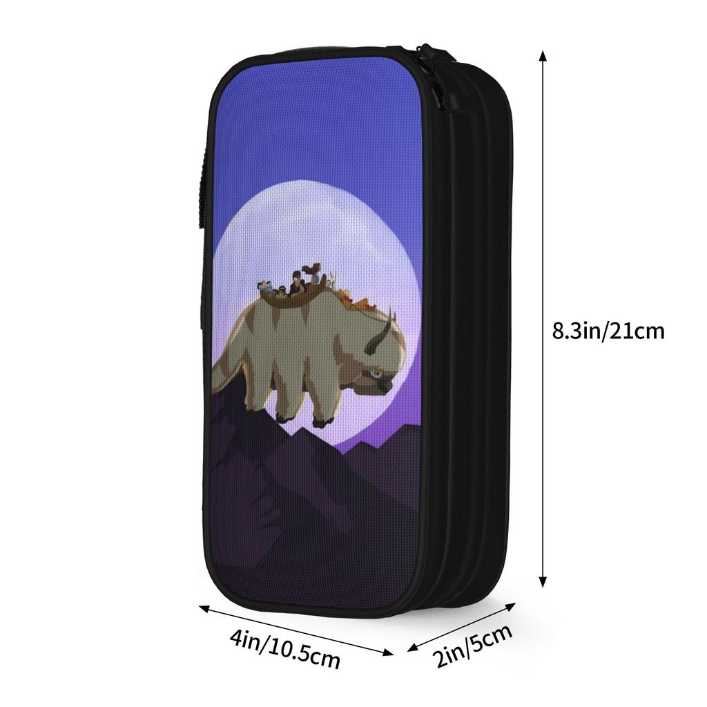 Appa The Last Airbenders Pencil Cases Cute Pen Bags Girl Boy Big Capacity School Supplies Cosmetic Pencil Box