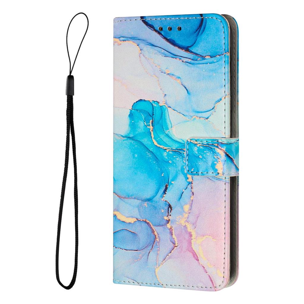 INFINIX GT 50 PRO 5G Painted Marble Leather Flip Case with Card Holder