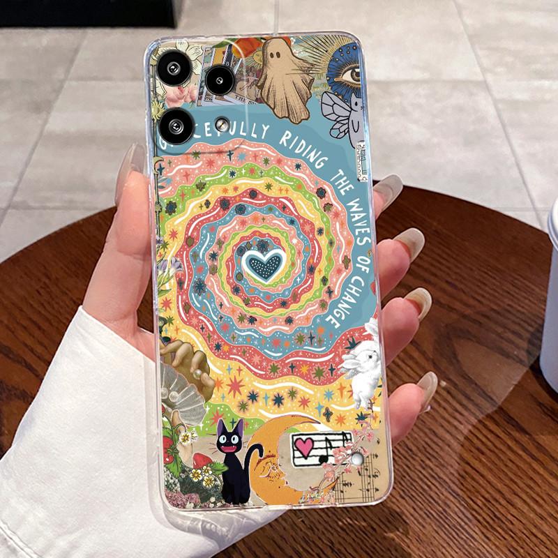 Casing For Nothing Phone 3a Lite Case Aesthetic Cute Cat Astronaut Transparent Soft Silicone Back Cover Phone3aLite Phone Case