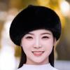 Dames Wintermode Imitatie Nerts Haar Moederhoed Hele Nerts Imitatie Bont Hoed Casual Warme Baret Tide