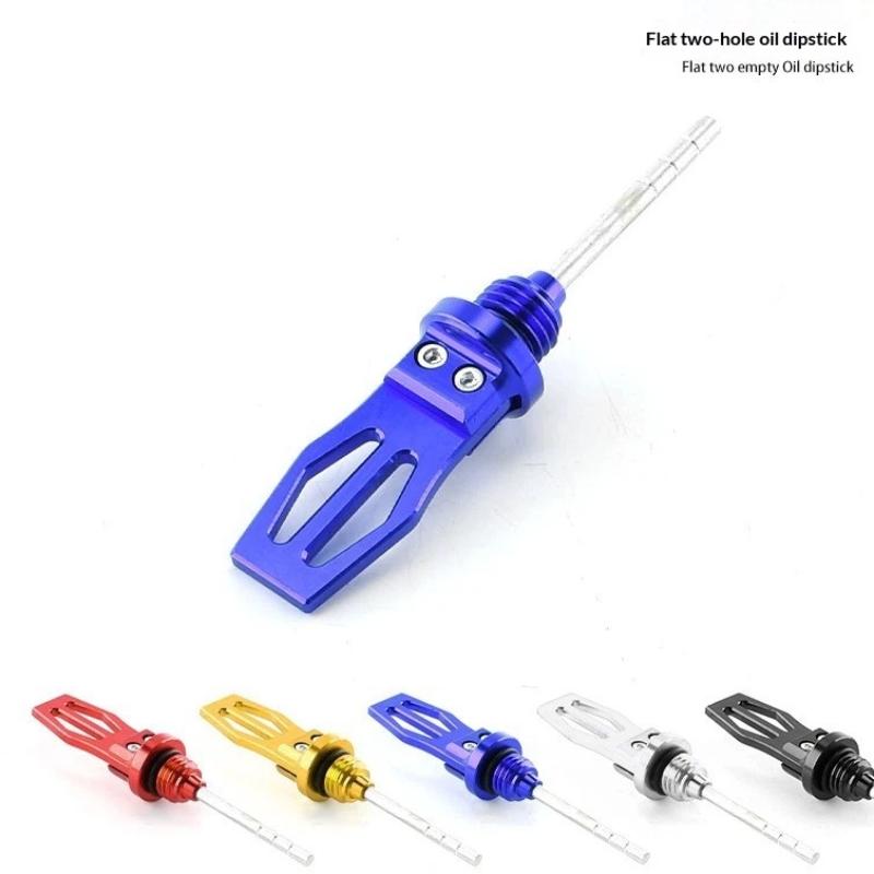 CNC Aluminum Scooter Oil Level Indicator Universal Long Lasting Motorcycle Replacement Part for Daily Maintenance