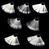 New 50PCS Nail Products Nail PolishPractice Nail Fan Card Polish Color Plate Card Polish MJSK01
