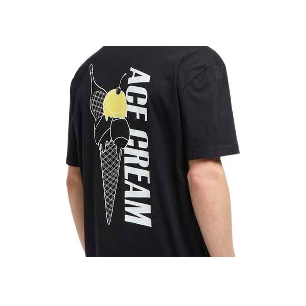 Emporio Armani EA7 SS25 Logo Print Crew Neck Short Sleeve T-Shirt Men Tops Black 7M000118-AF13244-UC001