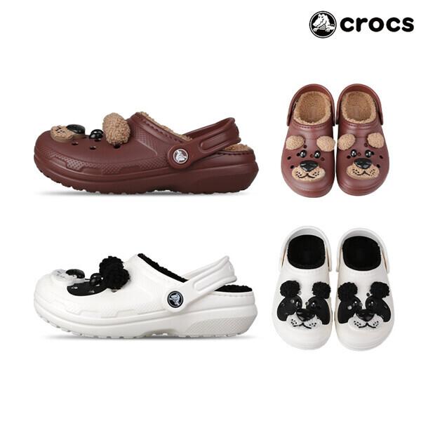 Crocs Klassische Gemütliche Damen S Winter Pelz Hausschuhe Kaltes Wetter Sandalen 5 Auswahlmöglichkeiten
