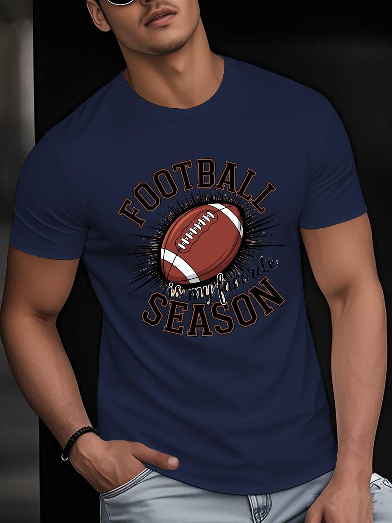 

Summer Men s Rugby Letter Printed Casual Round Neck Short Sleeved Casual Sports 100% Pure Cotton Fitness Breathable T-shirt 4XL