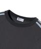 ESCAPEFROM Spilled Water Print Track Long Sleeve Charcoal