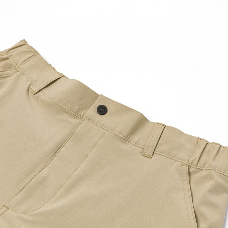Timberland Quick-Dry Stretch Detachable Loose Fit Outdoor Pants Men Pants Licorice-Yellow A66XQDH4