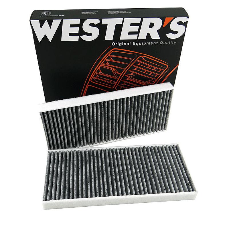 WESTGUARD Set of 2 Activated Carbon Air Cabin Filter For MAZDA 3 BK MAZDA 5 CR19 CW 05-2010 BBM461J6X CU22001-2 MK3012 2pcs