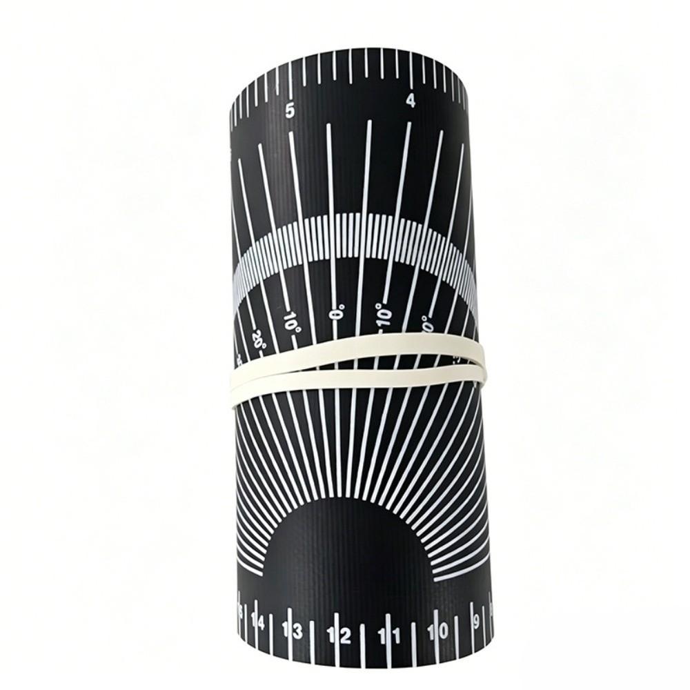 Marcator Circumferință Pânză PVC Șablon Flexibil pentru Layout Bandă de Înfășurare Instrument de Măsurare Conductă Instalator Conducte