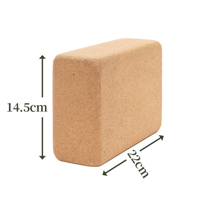 Custom Engraved Non-Slip Cork Yoga Bricks for Kids' Dance, Sports, and Fitness