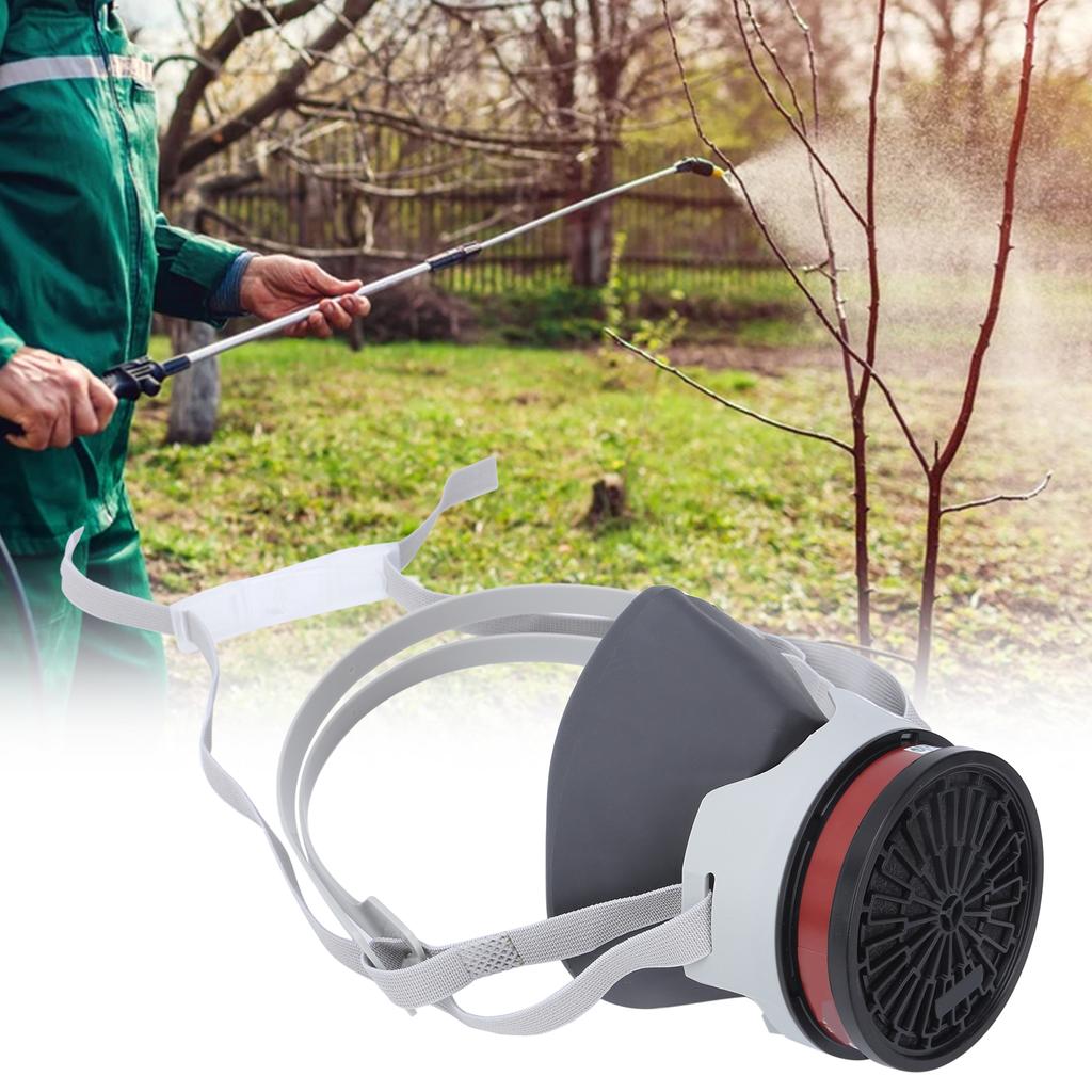 Gummi AntiToxisk Ansiktsmask med Filterbox nr 3 Gasförsvar Lätt Mångsidig