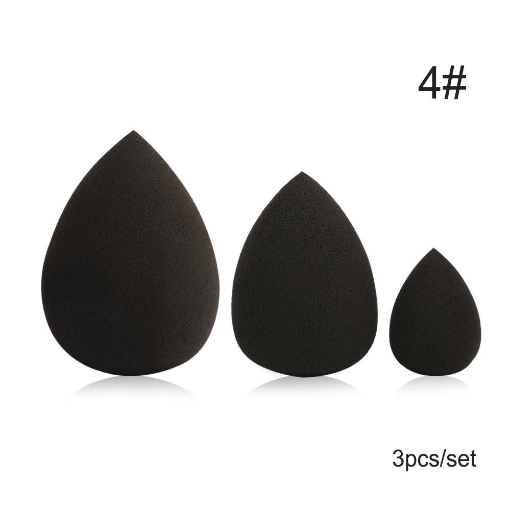 3Pcs/Pack Makeup Sponge Powder Foundation Cosmetic Puff Smooth Flawless Blending Tool