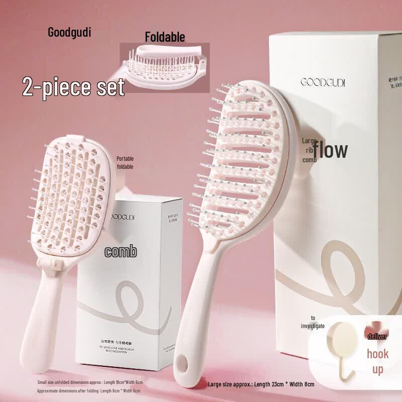 LIEI Self-Cleaning Volumizing Hair Brush