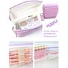 Pencil Pouch Large Capacity Pencil Case Durable and Easy to Clean with Stationery Zipper Pocket with Easy Grip Handle