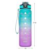 Water Bottle With Time Marker 1l Leakproof With Straw And Filter Tritan Bpa Free