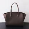 Bolso Tote de Gran Capacidad en Piel de Vaca Grano Cuero Genuino Moda Minimalista Bolso de Mano de Alta Calidad Cómodo para Mujer