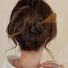 Modern Hanfu Style Acetic Acid Hair Stick New Chinese Style Fan-Shaped Hair Pin  Women