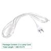 2pcs Copper Transparent Plug Switch Power Cord Home Appliance Power Connection Cable  Electrician