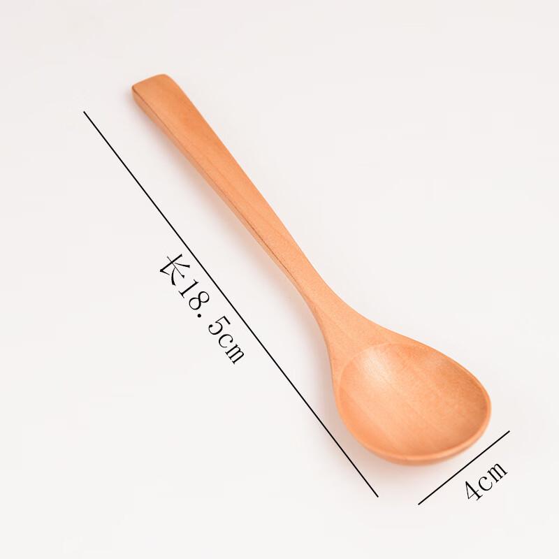 Nanmu Wooden Round Head Spoons