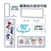 Rubber Strap & Acrylic Keychain Display Stand Set (5-Piece) - Dustproof & Durable Display Case with Base - Perfect for Displaying & Viewing
