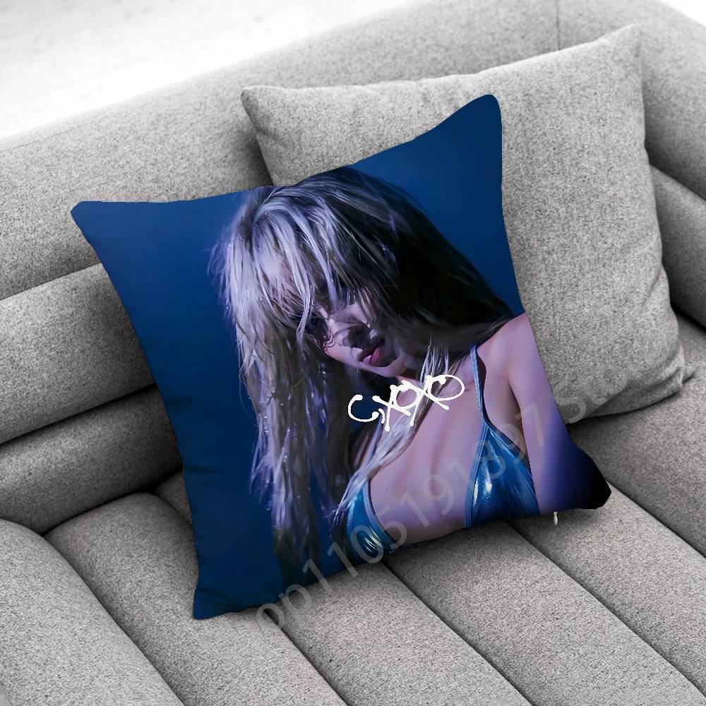 C-Camila C-Cabello Romance C XOXO Familia Throw Pillow Case For 45*45cm 40cm 55cm 50cm 30cm Square Car Pillowcase Shell