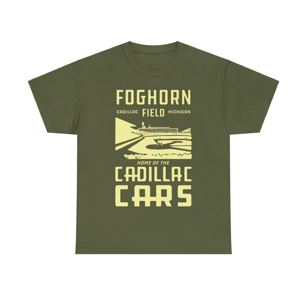 

Foghorn Field Park Cadillac Cars Nostalgic Retro T-shirt S