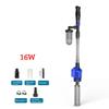 Strong Suction Electric Aquarium Cleaner 16/20W Silent Automatic Fish Tank Cleaner Gravel Extractor Sand Washer