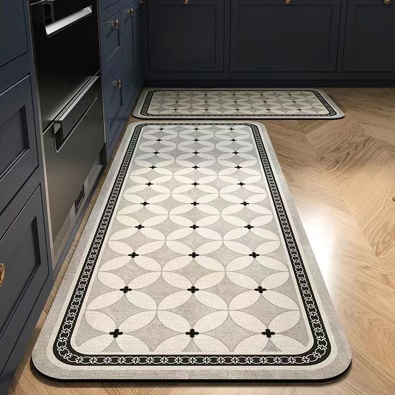 Kitchen Rug Durable Home Entrance Doormat Floor Mat Anti slip Household Washable Carpet Home Decor Rugs