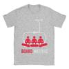 Snowboard Board Meeting T-Shirt Sommer Baumwoll-T-Shirts Für Unisex Trendiger Aufdruck T-Shirt Kurzarm Y2K Lustiges Oberteil Shirts