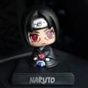 Anime Naruto Figure Uzumaki Naruto Kakashi Sasuke Itachi Car Ornaments Shake Head Cute Action Figure Figures Model Toys Gift