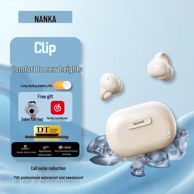 NANKAI Clip Open-Ear Bluetooth Earphones