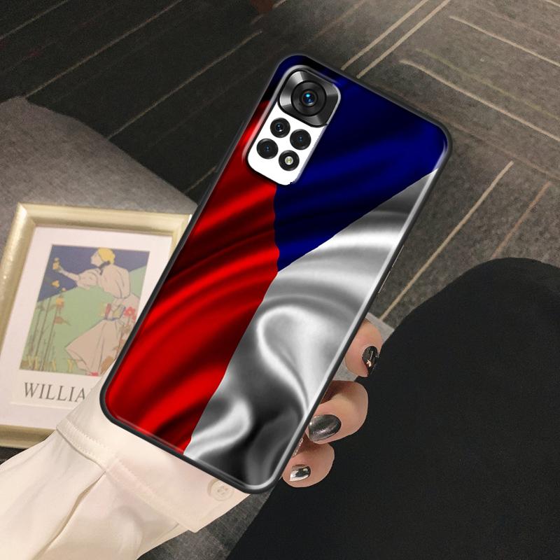 Czech Republic Czech Flag Funda For Xiaomi Redmi Note 14 Pro 9 10 11 12 13 Pro 10S 11S 12S Redmi 13C 10C 12C 14C Case