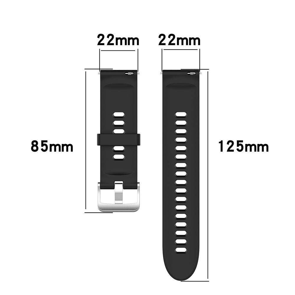 22mm Official Silicone Replace Straps for Xiaomi Mi Watch Color Sports Edition Band for Mi Watch Color Bracelet Watchbands Corre 3